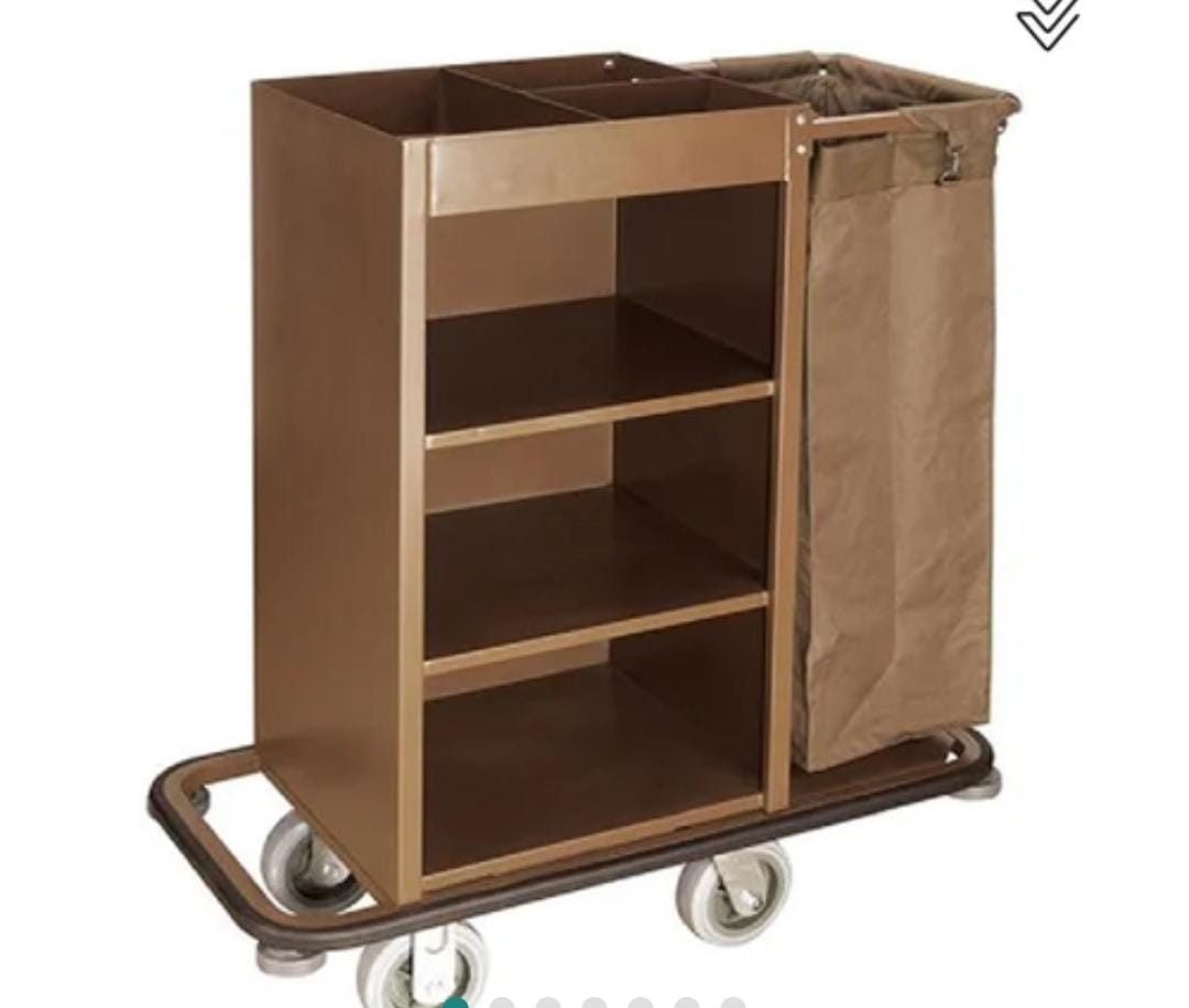 Deluxe Housekeeping Cart with Linen Bag