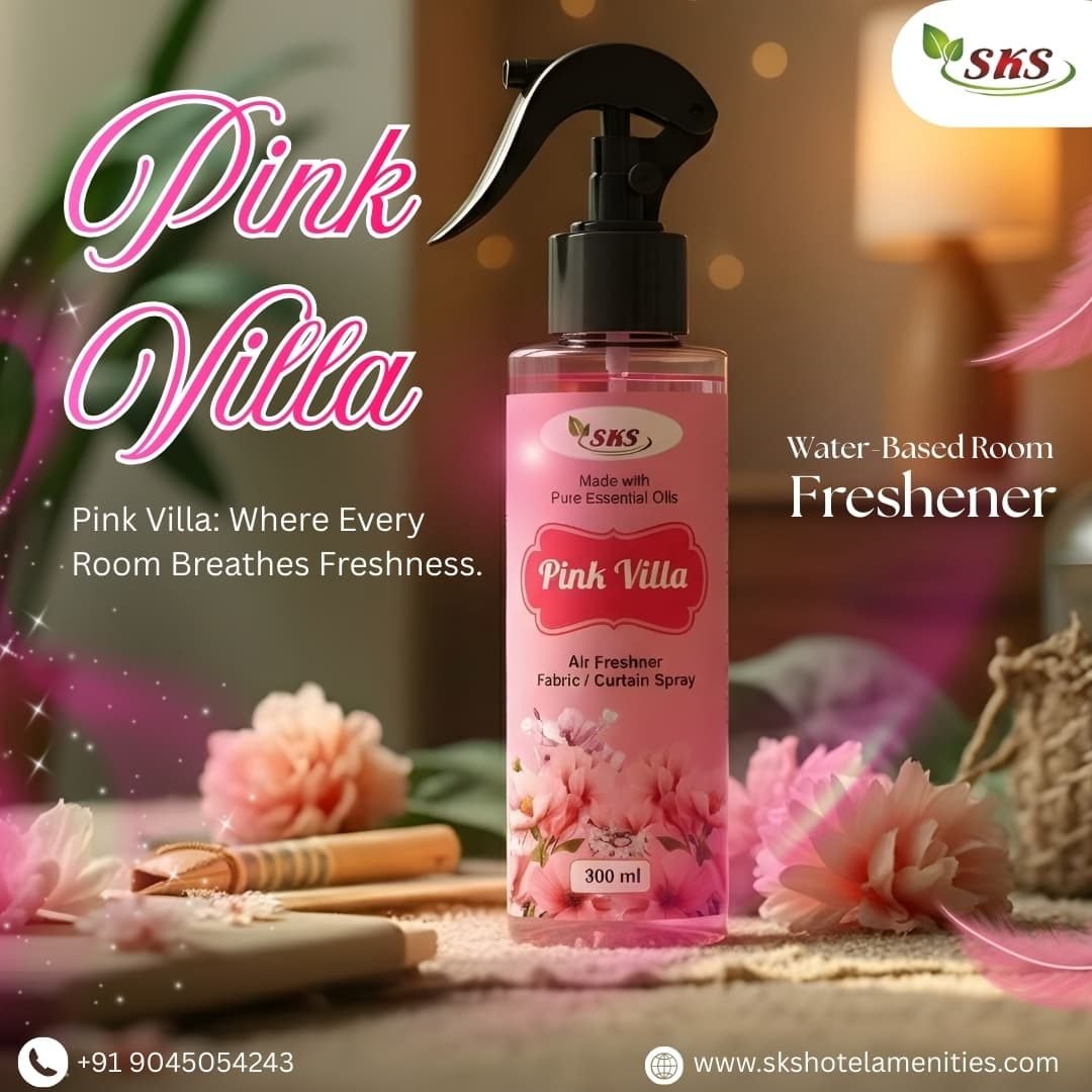 SKS Pink Villa Air Freshener 300ml